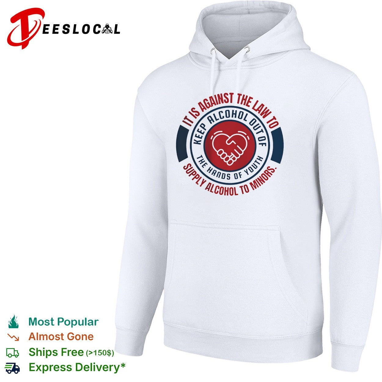 It is against the law to keep alcohol out of the hands of youth supply alcohol to shirt