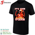 It is goon oclock skeleton fire flaming skull shirt