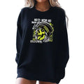'It's My Time, It's Showtime' Crewneck Sweatshirt, T Shirt, or Hoodie Pullover | Punk, Alt, Grunge, Goth, Skeleton Style,...