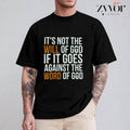 It's Not the Will of God If It Goes Against the Word of God Shirt Casual Style Crew Neck Short Sleeve T-Shirt Tops Trendy...