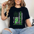 Its Okay To Not Be Okay US Flag Mental Health Awareness T-Shirt , Cotton 100%, Top Womenswear Hoodie, Sweatshirt
