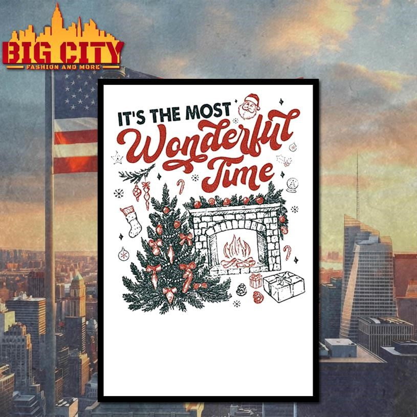It’s The Most Wonderful Time Christmas Vintage t shirt