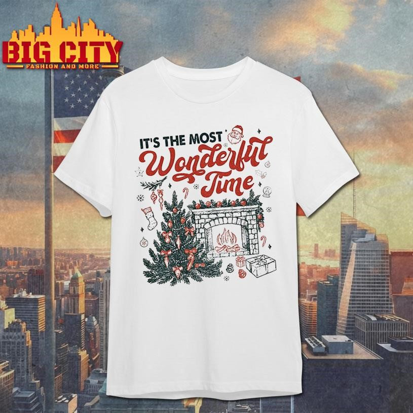 It’s The Most Wonderful Time Christmas Vintage t shirt