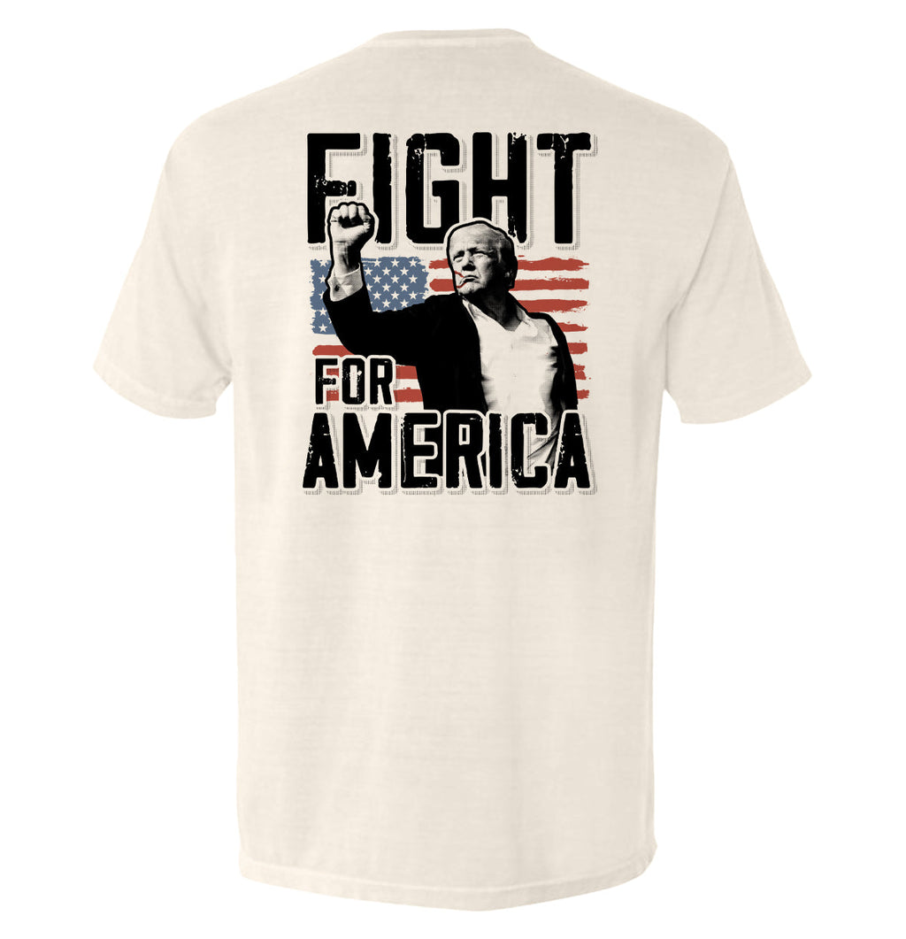 Fight for America Trump Fist T-Shirts, Hoodie, Sweatshirt | CiraTrend.com (Image 4)
