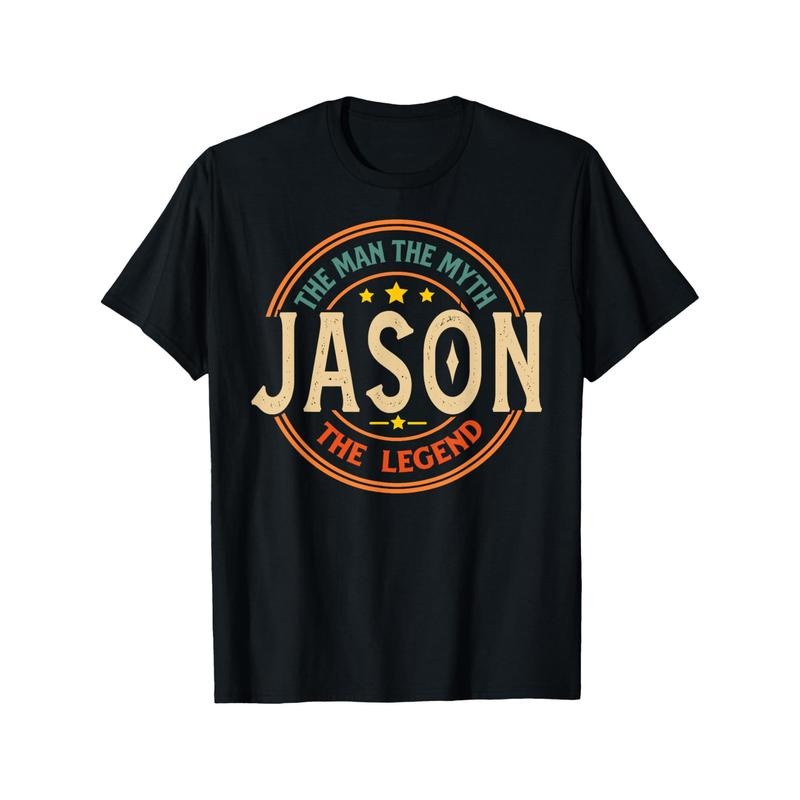 JASON legend, retro personalized T-shirt Selected combed cotton, comfortable and soft, the best ideal gift for...