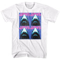 Jaws Mens S/S T-Shirt - Jaws4 - Solid White Hoodie, Sweatshirt | CiraTrend.com