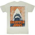 Jaws Mens S/S T-Shirt - Show Stopper - Solid Natural Hoodie, Sweatshirt | CiraTrend.com