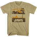Jaws Mens S/S T-Shirt - Random - Solid Natural Hoodie, Sweatshirt | CiraTrend.com