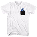 Jaws Mens S/S T-Shirt - Jp - Solid White Hoodie, Sweatshirt | CiraTrend.com