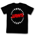 Jaws Mens S/S T-Shirt - Teeth - Solid Black Hoodie, Sweatshirt | CiraTrend.com
