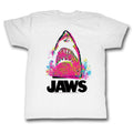 Jaws Mens S/S T-Shirt - Jawzzz - Solid White Hoodie, Sweatshirt | CiraTrend.com