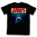 Jaws Mens S/S T-Shirt - Poster Again - Solid Black Hoodie, Sweatshirt | CiraTrend.com