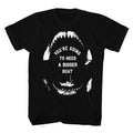 Jaws Mens S/S T-Shirt - Sailing Wisdom - Solid Black Hoodie, Sweatshirt | CiraTrend.com