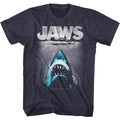 Jaws Mens S/S T-Shirt - Lichtenstien2 - Heather Navy Heather Hoodie, Sweatshirt | CiraTrend.com