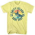 Jaws Mens S/S T-Shirt - Surfshop - Heather Yellow Heather Hoodie, Sweatshirt | CiraTrend.com