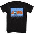 Jaws Mens S/S T-Shirt - Vidya Jaws - Solid Black Hoodie, Sweatshirt | CiraTrend.com