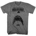 Jaws Mens S/S T-Shirt - Teeth - Heather Graphite Heather Hoodie, Sweatshirt | CiraTrend.com