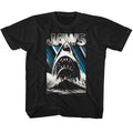 Jaws Toddler S/S T-Shirt - Jaws - Solid Black Hoodie, Sweatshirt | CiraTrend.com