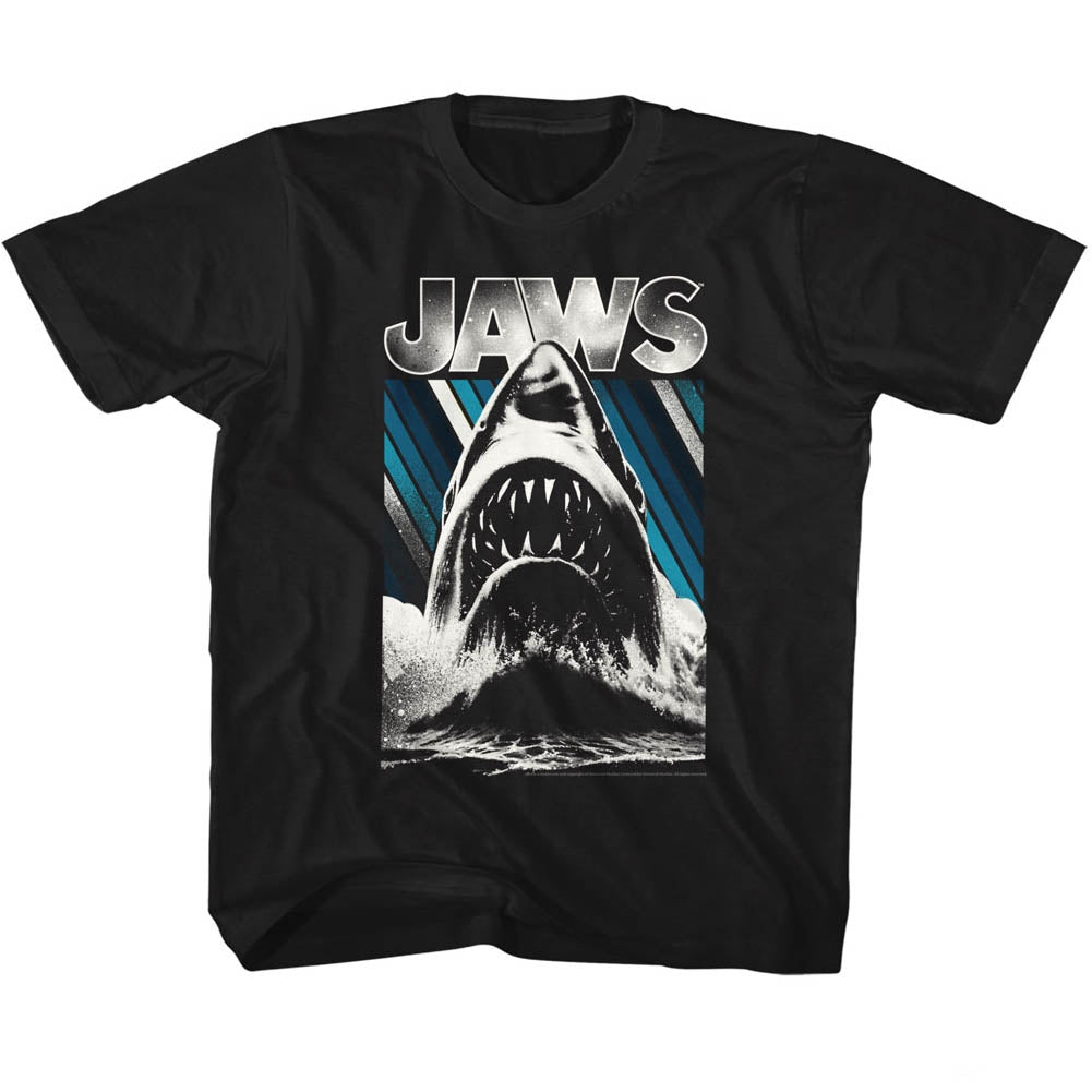 Jaws Toddler S/S T-Shirt - Jaws - Solid Black Hoodie, Sweatshirt | CiraTrend.com