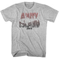 Jaws Mens S/S T-Shirt - Shark Line - Heather Gray Heather Hoodie, Sweatshirt | CiraTrend.com