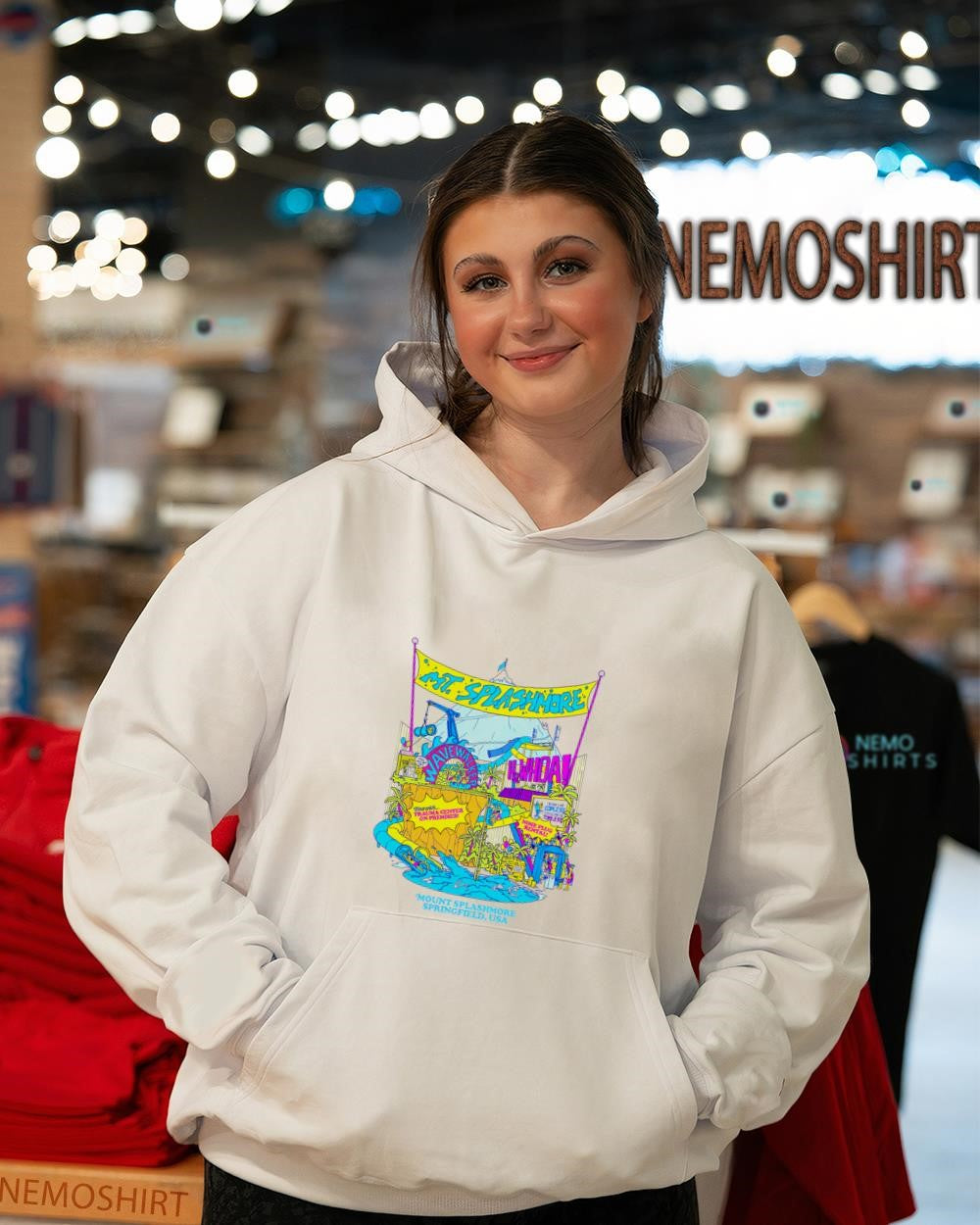 MT. Splashmore Mount Splashmore Springfield USA shirt