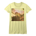 James Dean Girls Juniors S/S T-Shirt - Kicked Back - Solid Bright Yellow Hoodie, Sweatshirt | CiraTrend.com