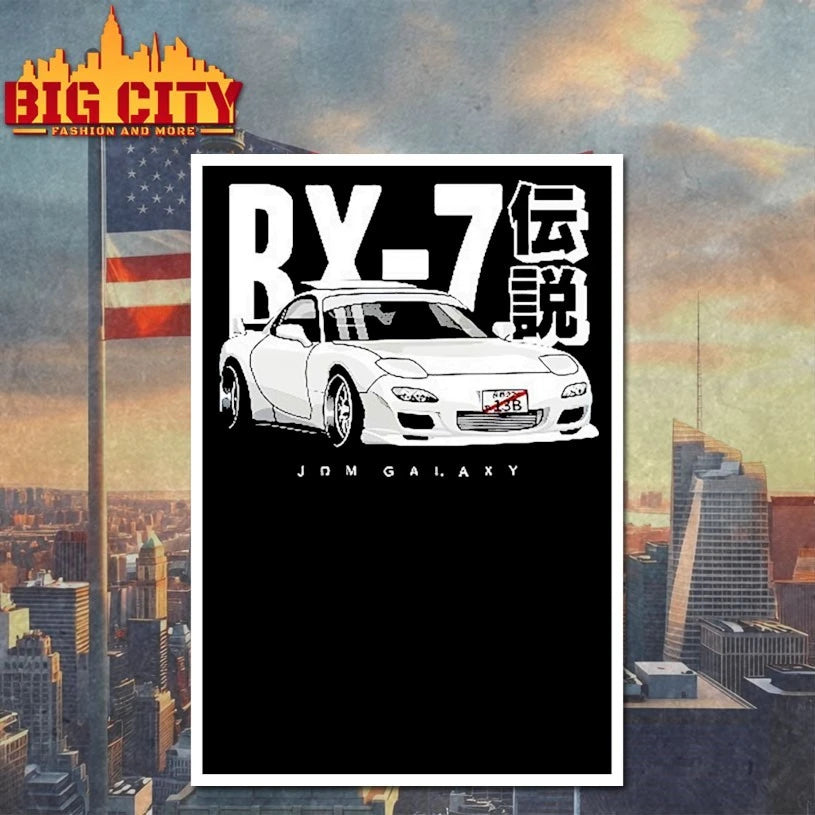 JDM Galaxy RX-7 Legend car shirt