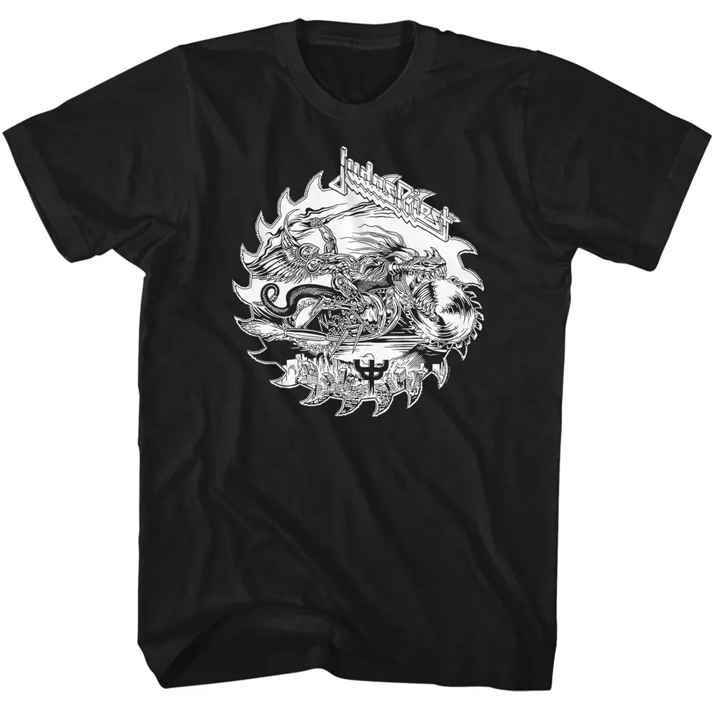 Judas Priest BW PK Motorcyle Official T-Shirt Hoodie, Sweatshirt | CiraTrend.com
