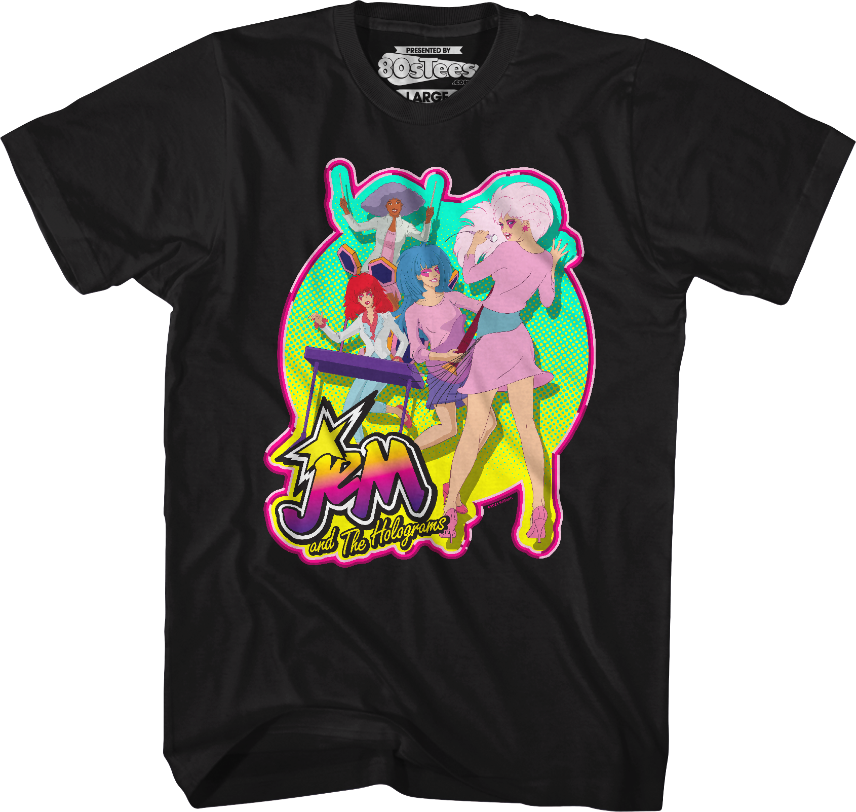 Rock Band Jem And The Holograms T-Shirt Hoodie, Sweatshirt | CiraTrend.com (Image 4)
