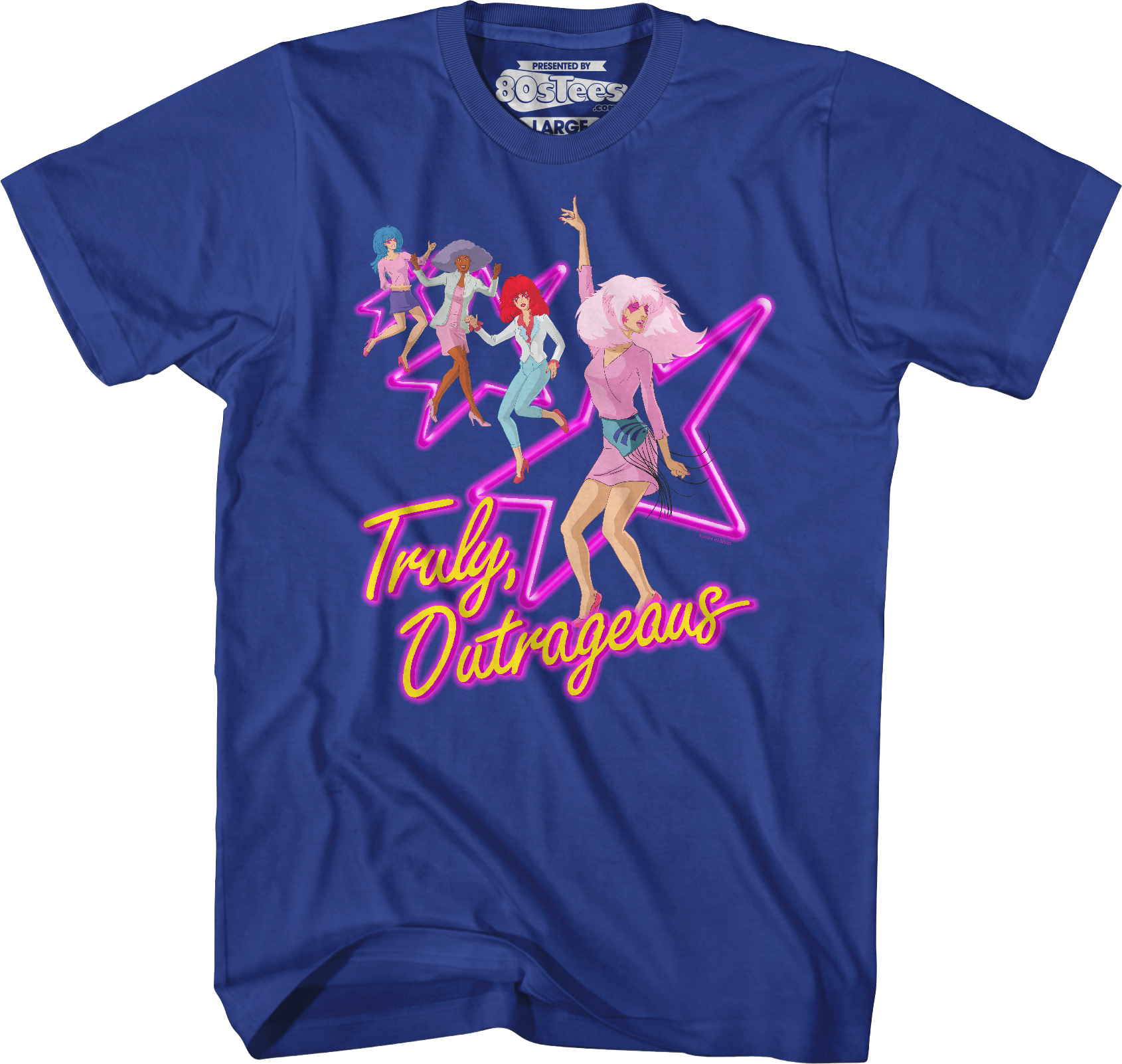Truly Outrageous Rock Stars Jem And The Holograms T-Shirt Hoodie, Sweatshirt | CiraTrend.com (Image 4)