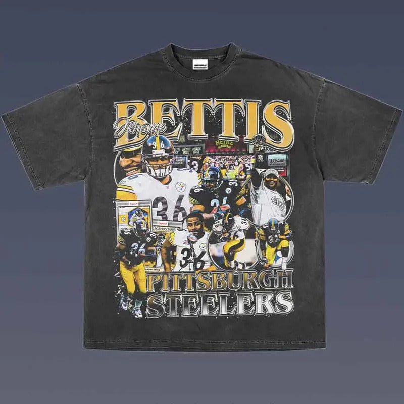 JEROME BETTIS 1.0 VINTAGE TEE | AMERICAN FOOTBALL | GIFT FOR FAN Hoodie, Sweatshirt | CiraTrend.com