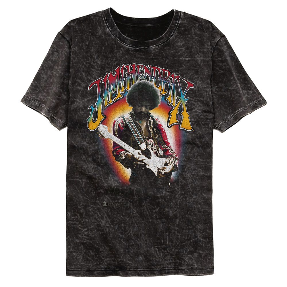 Jimi Hendrix Mineral Wash T-Shirt Hoodie, Sweatshirt | CiraTrend.com