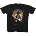Jimi Hendrix Youth S/S T-Shirt - Jimi Hendrix - Solid Black Hoodie, Sweatshirt | CiraTrend.com