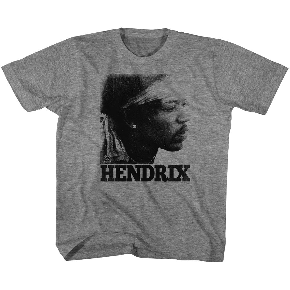Jimi Hendrix S S Vintage Face Heather Graphite Heather T-Shirts, Hoodie, Sweatshirt