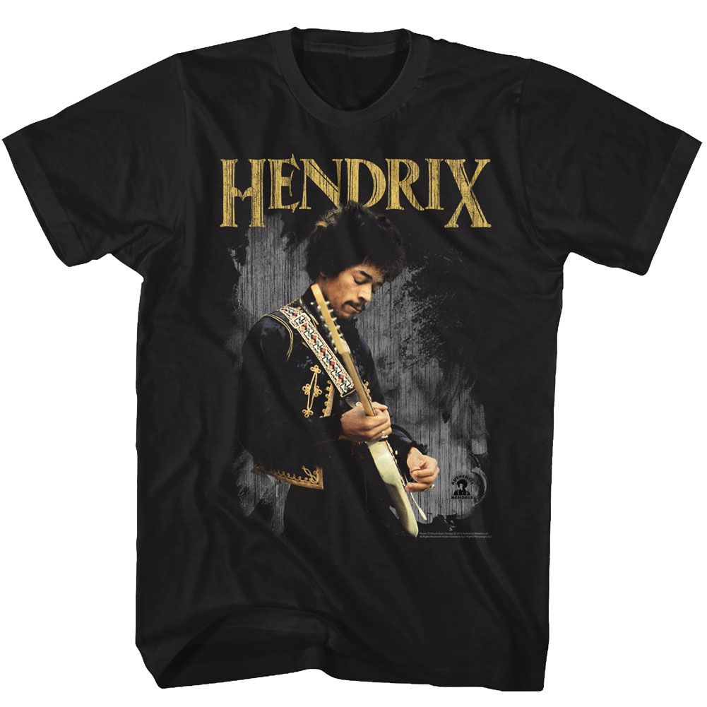 Jimi Hendrix In Gold Official T-Shirt Hoodie, Sweatshirt | CiraTrend.com