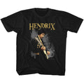 Jimi Hendrix Toddler S/S T-Shirt - Hendirx - Solid Black Hoodie, Sweatshirt | CiraTrend.com