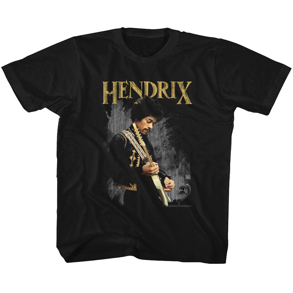 Jimi Hendrix Toddler S/S T-Shirt - Hendirx - Solid Black Hoodie, Sweatshirt | CiraTrend.com