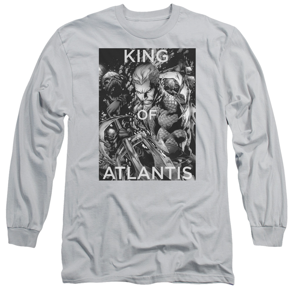Aquaman King Of Atlantis - Men's Long Sleeve T-Shirt Hoodie, Sweatshirt | CiraTrend.com