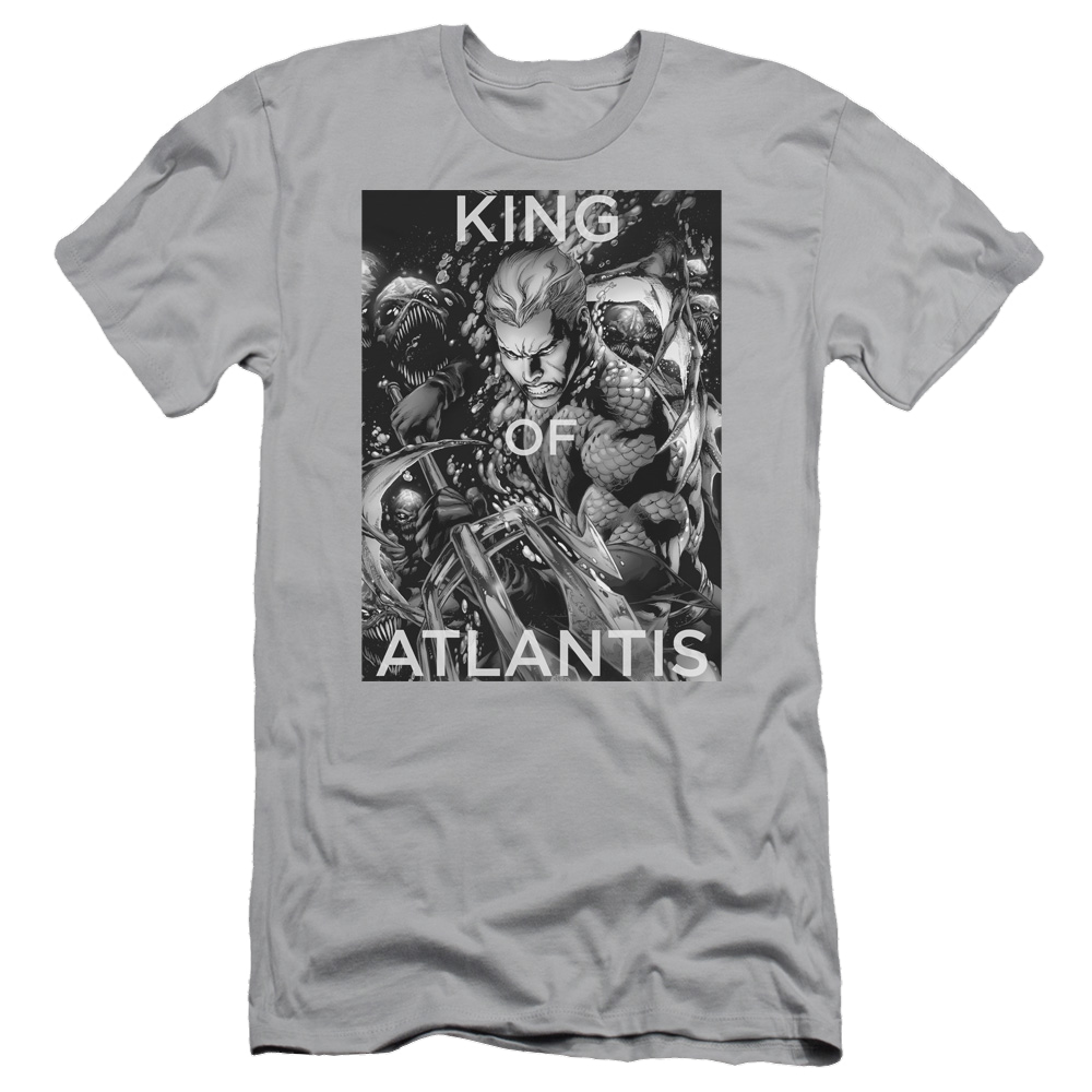 Aquaman King Of Atlantis - Men's Slim Fit T-Shirt Hoodie, Sweatshirt | CiraTrend.com