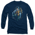 Aquaman Thrashing - Men's Long Sleeve T-Shirt Hoodie, Sweatshirt | CiraTrend.com