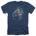 Aquaman Thrashing - Men's Heather T-Shirt Hoodie, Sweatshirt | CiraTrend.com