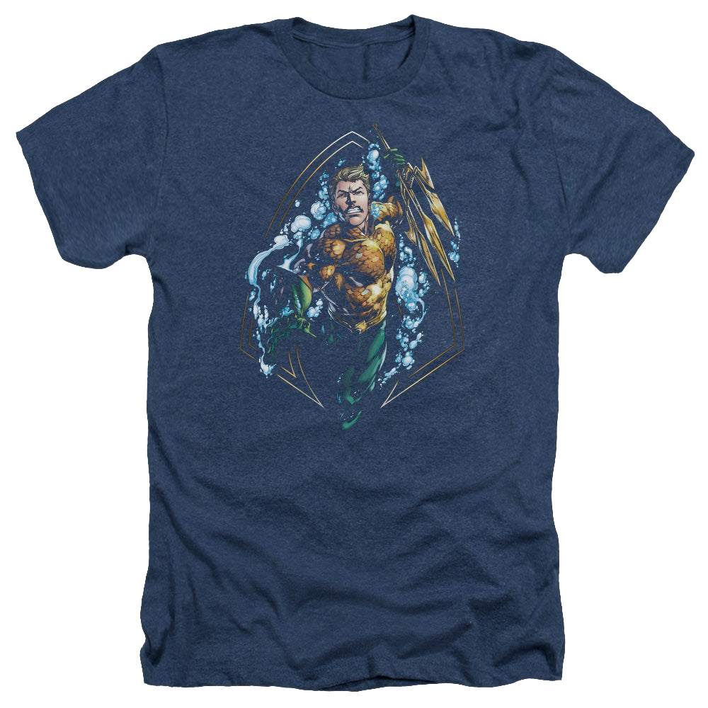 Aquaman Thrashing - Men's Heather T-Shirt Hoodie, Sweatshirt | CiraTrend.com