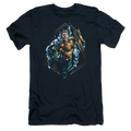 Aquaman Thrashing - Men's Slim Fit T-Shirt Hoodie, Sweatshirt | CiraTrend.com