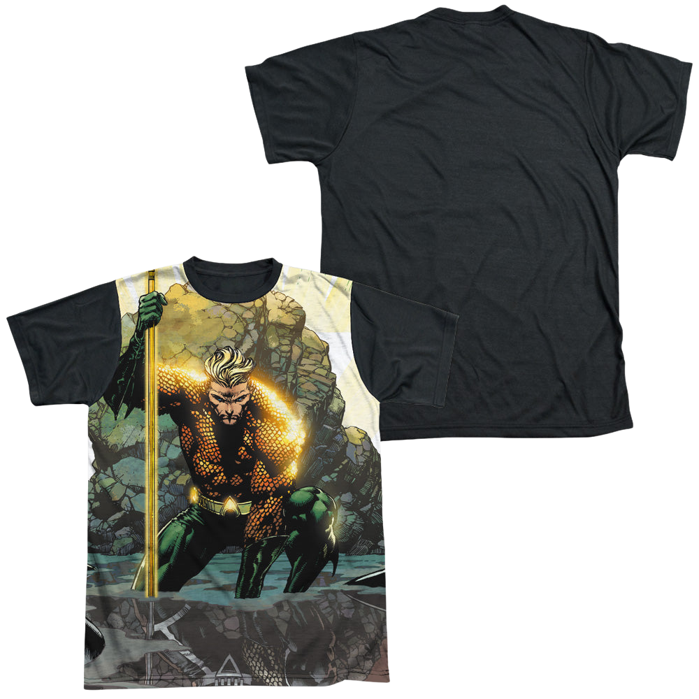 Aquaman Good Vs Evil - Men's Black Back T-Shirt Hoodie, Sweatshirt | CiraTrend.com