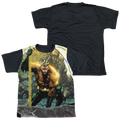 Aquaman Good Vs Evil - Youth Black Back T-Shirt Hoodie, Sweatshirt | CiraTrend.com