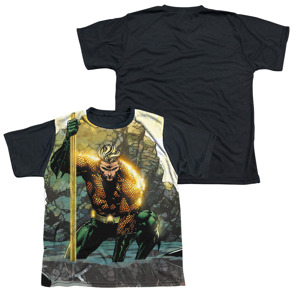 Aquaman Good Vs Evil - Youth Black Back T-Shirt Hoodie, Sweatshirt | CiraTrend.com