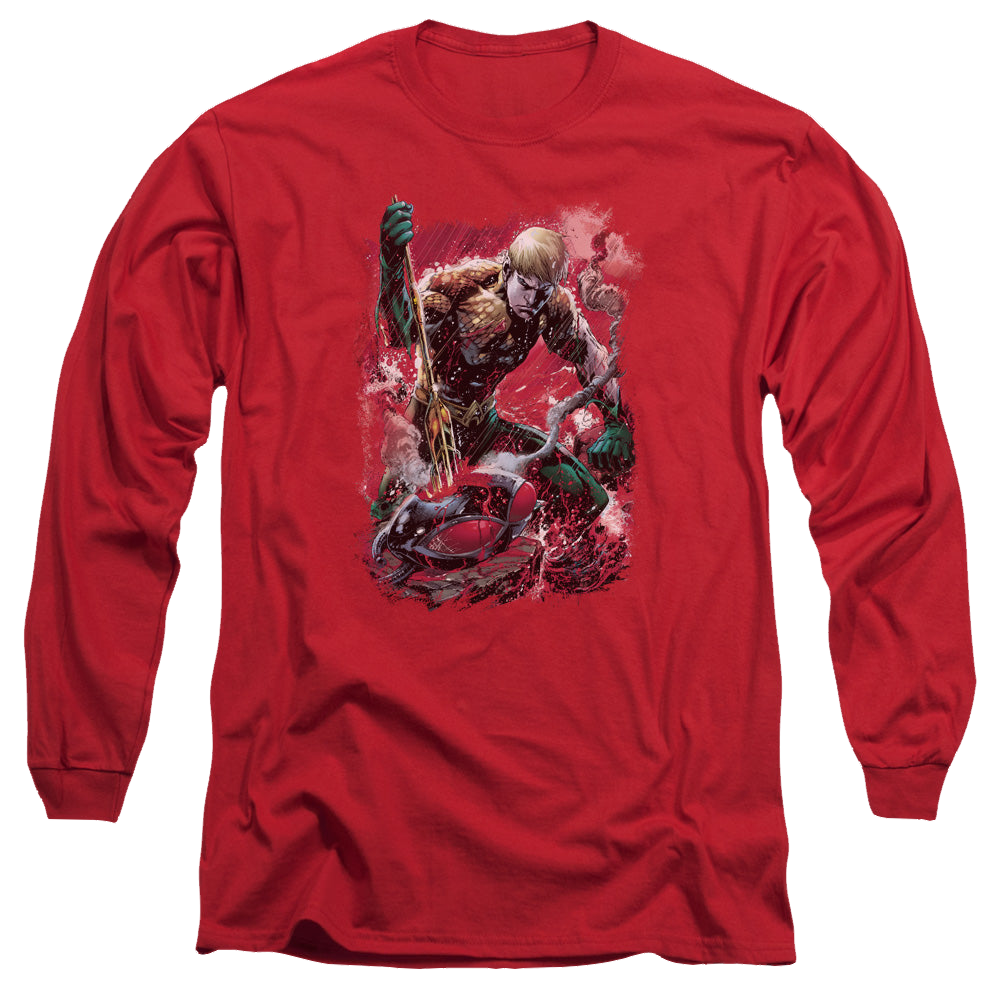 Aquaman Finished - Men's Long Sleeve T-Shirt Hoodie, Sweatshirt | CiraTrend.com
