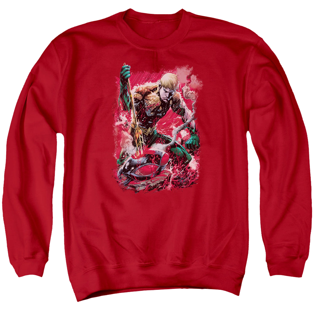 Aquaman Finished - Men's Crewneck Sweatshirt T-Shirts, Hoodie | CiraTrend.com