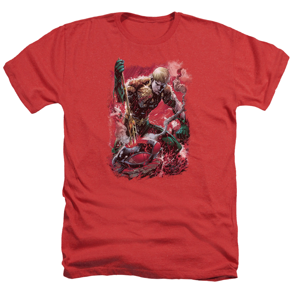 Aquaman Finished - Men's Heather T-Shirt Hoodie, Sweatshirt | CiraTrend.com