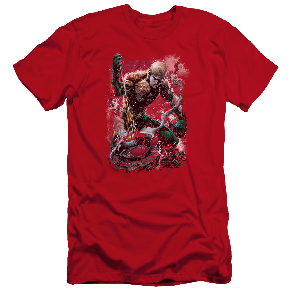 Aquaman Finished - Men's Premium Slim Fit T-Shirt Hoodie, Sweatshirt | CiraTrend.com